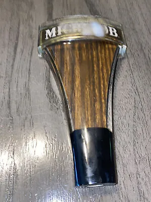 Vintage Michelob Beer Tap Wooden And Clear Plastic Beer Topper Handle VTG • $15