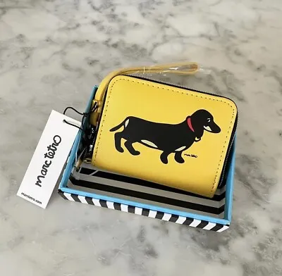 Dachshund Zippered Wallet By Marc Tetro • £23.16