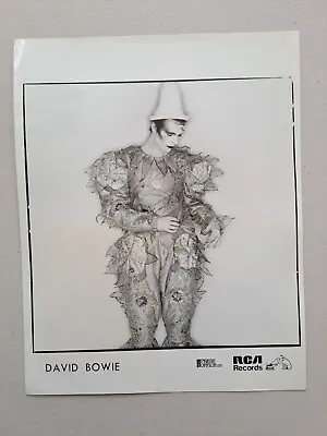 David Bowie Original Record Company Promo Press Kit Marketing Photo Rare XX • £19.99