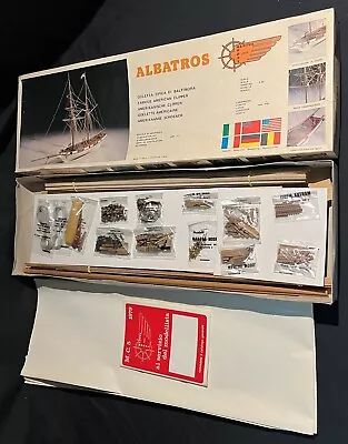 Vintage 1979 Mantua Model Italy Albatros Famous American Clipper 1:40 • $125