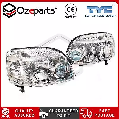 Set 4 Pcs Head Lamp + Corner Light For Nissan X-Trail Xtrail T30 2001~2007 • $264