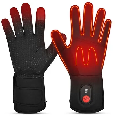 $109.95 • Buy Savior Thin Heated Gloves, SMALL Electric Battery Thermal Hand Warmer Ski/Hunt