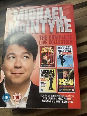 Michael Mcintyre The Complete Live Collection Dvd BNIB • £2.50