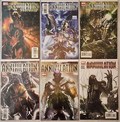 Marvel Comics Annihilation Prolog 1-6 Saga And Nova Corps Files (2007) • $9
