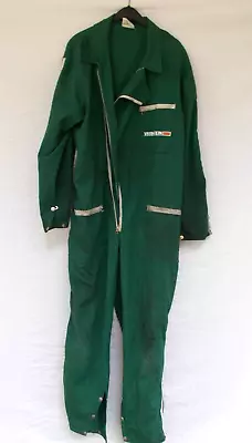 1980's Vredestein Tires Holland   Distressed Worn  Mechanic Coveralls Jumpsuit • $31.50