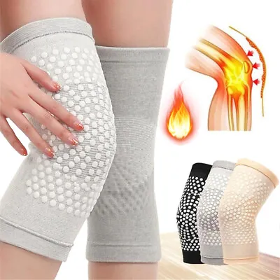 Self-Heating Magnetic Knee Brace Support Thermal Therapy Arthritis Protector US • $7.39