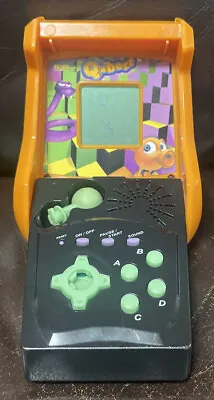 Rare Vintage 2000s Tiger Electronics Qbert  Handheld Arcade Game WORKS! • $75
