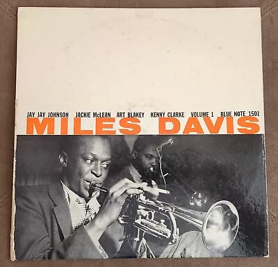 Miles Davis - Volume 1 Vinyl Mono Blue Note 1955 1st Pressing - Lexington (VG+) • $150