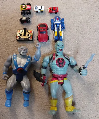 Vintage Tranformers Thundercats And Micro Cars • $59.99