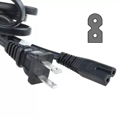 6ft AC Polarized Power Cord Cable Lead For TV Laptop Monitor Sony PlayStation  • $5.96