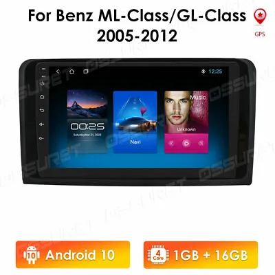 9  For Mercedes-Benz X164 W164 ML GL 350 450 Android 9.1 Radio GPS Player WIFI  • $141.50
