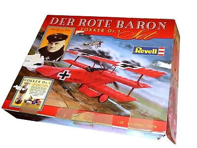 1:28 - Fokker Dr.1 - Der Rote Baron -  RARE VINTAGE MODEL  • $37.80