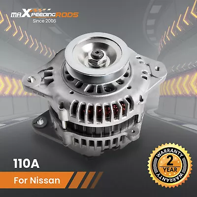 Alternator Fit For Nissan Patrol GU TD42 TD45 TD48T 4.5L 4.2L 110A 12V 1998-2010 • $191.36