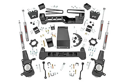 Rough Country 6  Suspension Lift Kit For 2001-2010 Chevy/GMC 2500HD 4WD - 29730A • $999.95