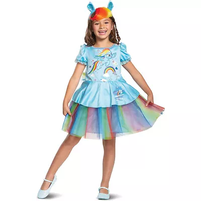 Disguise Rainbow Dash Tutu Deluxe Child Girl Costume Size XS (3T-4T) • $20.28