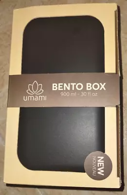 Umami Bento Box Adult Lunch Box W/utensils & Jars 30 Oz Microwavable Bento Box • $19.99