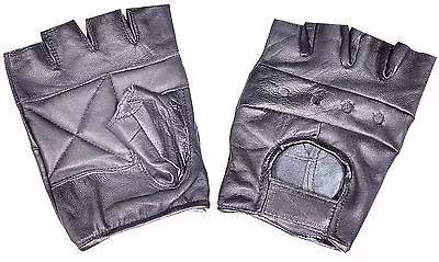 £3.99 • Buy Weight Lifting Padded Full Leather Gloves Fitness Exercise Training Cycling Gym