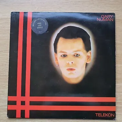 £18.99 • Buy Gary Numan - Telekon Vinyl LP + 7  Single Inc Contemporary Press Cuttings VG+