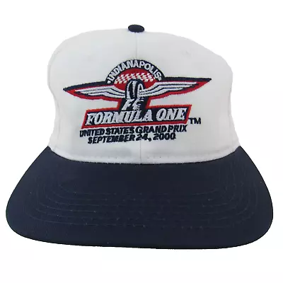 2000 Formula-1 United States Grand Prix Indianapolis Event Collector Hat Snapbac • $29.99
