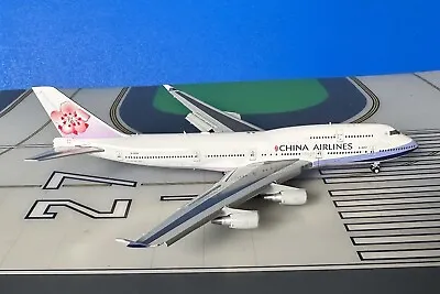 China Airlines Boeing 747-400 B-18212 2000s Flaps Down 1/400 Diecast JC Wings • $64.95