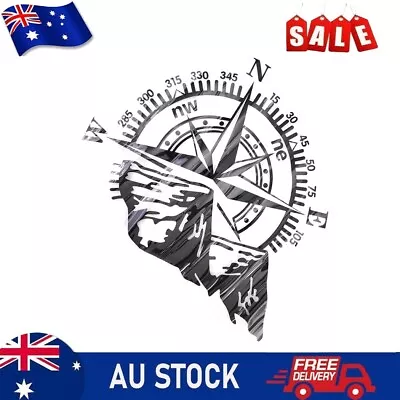 Mountain-Compass Large Vinyl Car Bonnet Side Stickers Van Decal Camper Caravan • $25.75