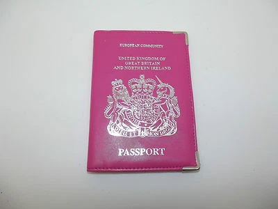 £3.50 • Buy Ladies Girls Pink Passport Holder / Wallet Faux Leather Ex Bargain Holiday Bnip