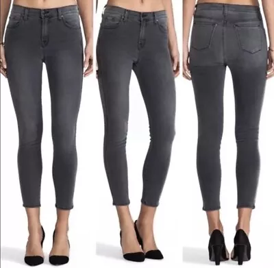 J BRAND 620 WomensMid Rise Super Skinny Jean In Night Bird Grey Wash - Size 29 • $29.39