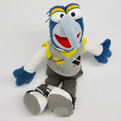 Gonzo Muppets Plush Stuffed Animal Disney Store 17  Argyle Sweater Jim Henson • $24.99