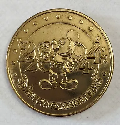 77 Monnaie De Paris Disney Disneyland Medallion: #1 2004 S Mickey--Very Rare • $74.99
