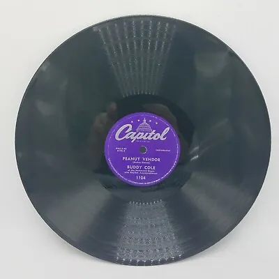 Buddy Cole ‎– Mona Lisa / Peanut - Capitol Records ‎– 1104 - NM • $16.16