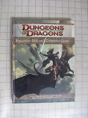 FORGOTTEN REALMS CAMPAIGN GUIDE D&D 4E Dungeons & Dragons WotC • $29.99
