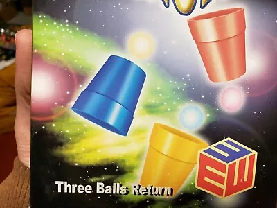 Cups And Balls Return Penetration Magic Trick Easy Close Up Kid Child Magician  • $9.95