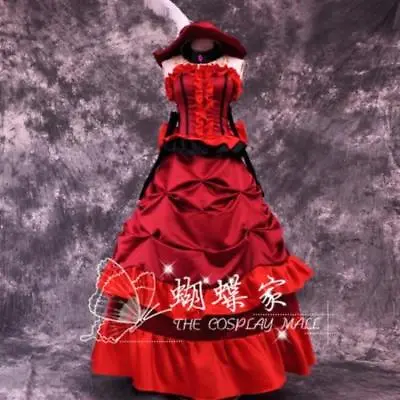Black Butler Madam Red Lydia Mackay Cosplay Costume Angelina Dress • $71.25