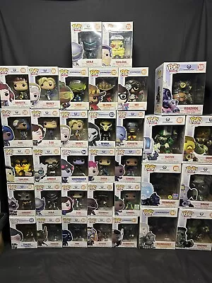 35-Overwatch Funko Pop Vinyl Figures In Box Bundle  27-Small Box An 7-Big Box • $549.95