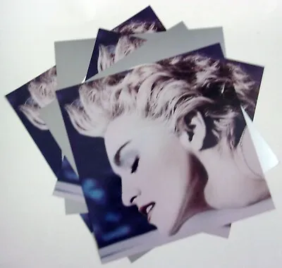 Madonna True Blue Promo Poster Flat 2001 Lot Of 5 2 Sided Warner Brothers Record • $21.95