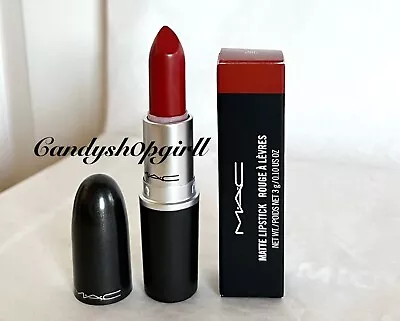MAC Matte Lipstick (CHILI) ~ Full Size 3g ~ New In Box • $14.99