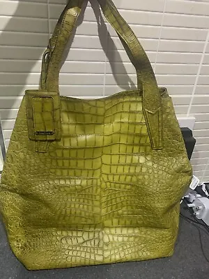 Max Mara Crocodile Skin Bag With Purse Used Only Few Times • £95.99