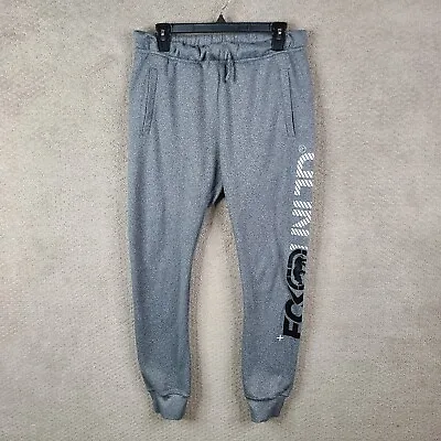 Ecko Unltd Pants Mens Small Gray Jogger Logo Sweatpants Drawstring Polyester • $14.99