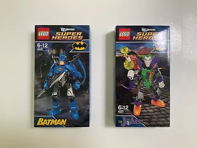 LEGO 4526 Batman And 4527 Joker DC Super Heroes Buildable Figures-Complete • $65
