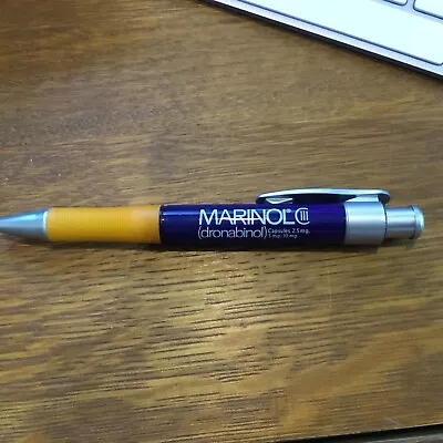 Very Rare Marinol Dronabinol Drug Rep Promo Pen Original Medical Marijuana • $49.99