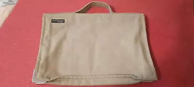 Marimekko Messenger Bag Khaki Grey Canvas Artist Student Carry #E2178 • $74