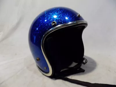 Vintage Arthur Fulmer Af20 Motorcycle/snowmobile Helmet Rupp/honda Ct-70 Blue • $99.95