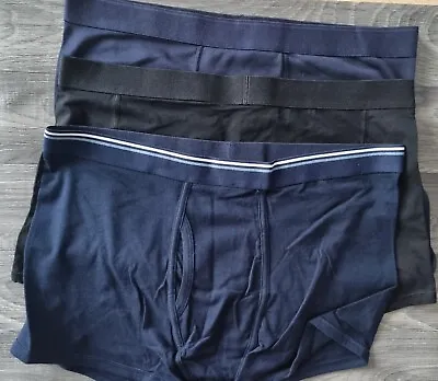 Ex M*S Mens Cool Fresh Boxers Shorts 3 Pack Size L #13 • £11.99
