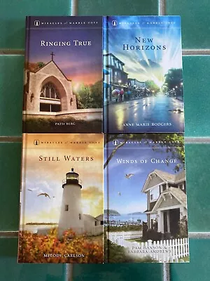 Guideposts Miracles Of Marble Cove Mystery 4 Book Lot HC • $23.95