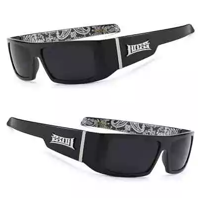 Mens OG Locs Authentic Flat Top  Gangster Cholo Sunglasses Bandana Biker • $9.49