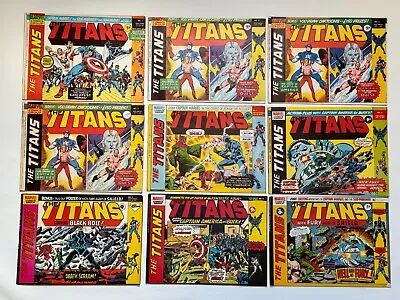 The Titans Marvel Comics UK Edition Issues #1 Oct 1975 To #40 July 1976 • £20