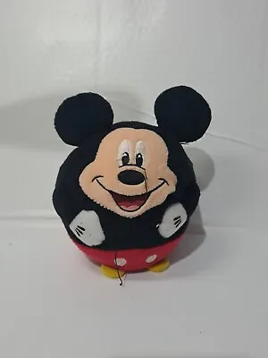 £4.99 • Buy Disney TY Mickey Mouse Plush Soft Toy Beanie Ball 30cm 2013 Collectors Item
