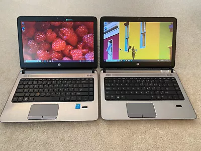 LOT 2 HP PROBOOK 430 G2 LAPTOP L8D48UT 13.3  120GB SSD 4GBRAM I5-5200U WIN10PRO* • $52