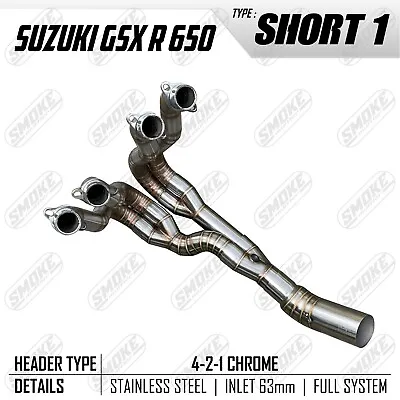 Header Custom Handmade Exhaust Fits GSX-R 600 GSX-650 • $350