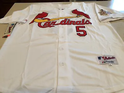 Majestic Authentic St Louis Cardinals Albert Pujols Jersey - 2011 WS - Mens XL • $109.99